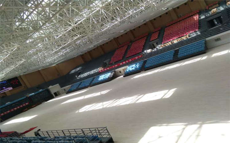 松木舞蹈房木地板主輔龍骨結構