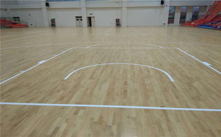 硬木企口舞臺實木地板主輔龍骨結構