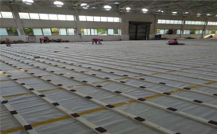 指接板羽毛球館木地板施工技術方案