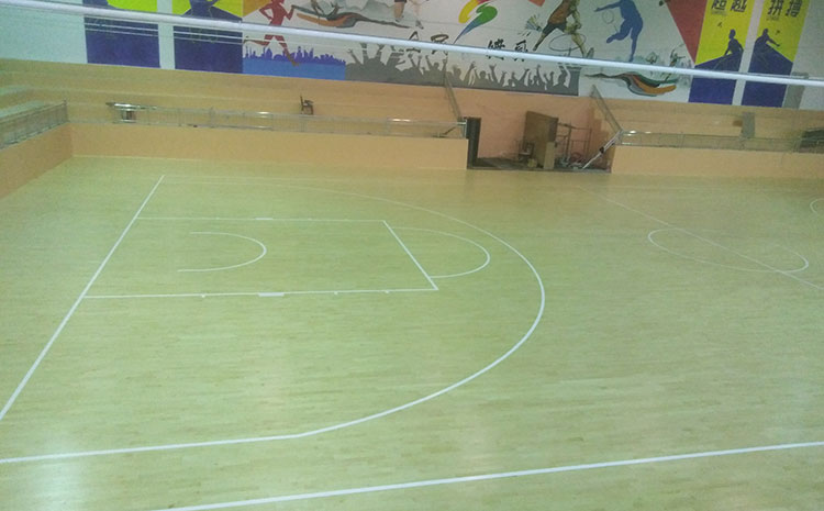 成都楓樺木實木運動地板結構