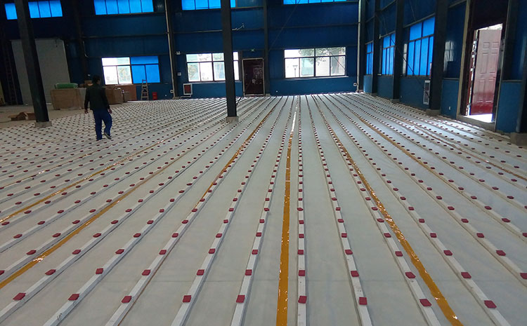 五角楓舞臺實木地板怎么維修?