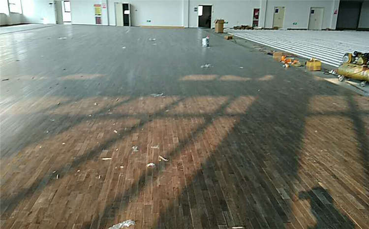 24mm厚籃球館木地板多少錢一平?