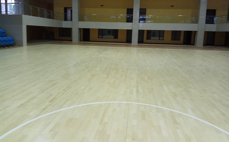 學校運動木地板維護