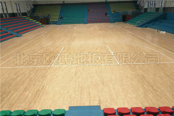 湖南吉**花垣縣體育館木地板圖片
