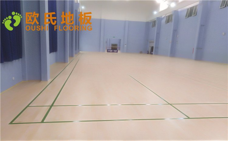 北京平谷區金通源休閑健身中心木地板案例