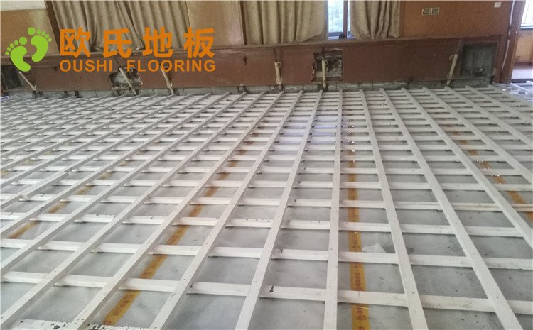 北京舞蹈學院舞蹈室木地板