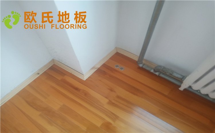 烏魯木齊市烏蘇市南區第二中學體育館木地板項目——歐氏實木運動地板